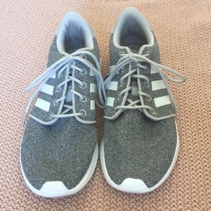 Like new grey adidas shoes